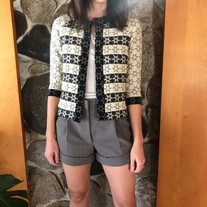 3.1 Phillip Lim || Grey High Waist Cuffed Shorts